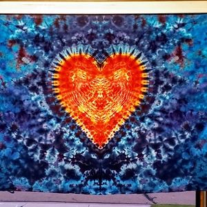 36x30 hand-made tie-dye tapestry